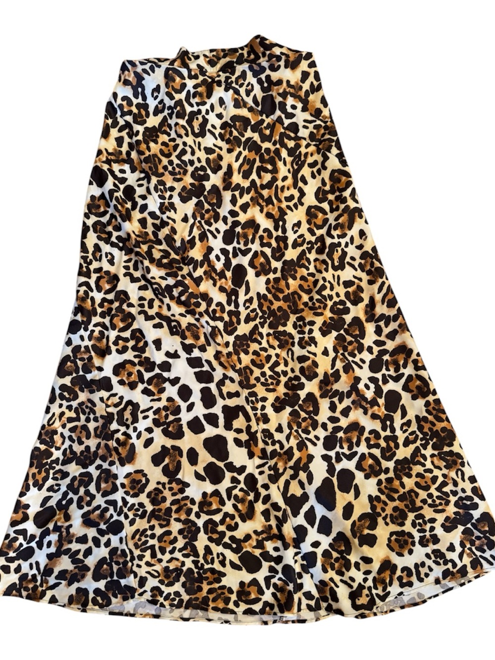 & Other Stories Leopard Print Satin Midi Skirt – Size 2 (NWOT) - Picture 2 of 5